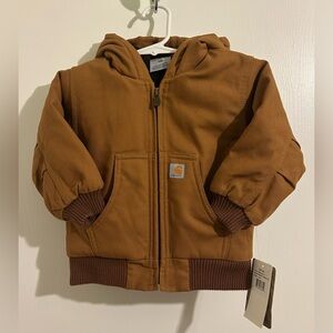 Carhartt Tan Hooded Coat
